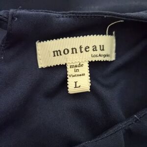 Monteau Dark Blue Blouse
